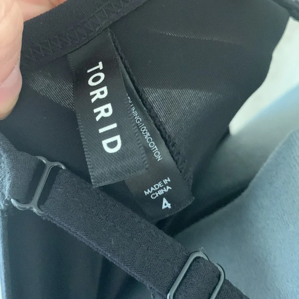 ❌SOLD❌Torrid Bodysuit Black - Picture 7 of 9